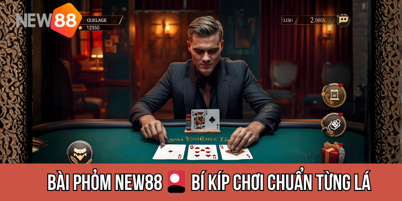 Bài Phỏm NEW88 🎴 Bí Kíp Chơi Chuẩn Từng Lá – Thắng Lớn Mỗi Ván